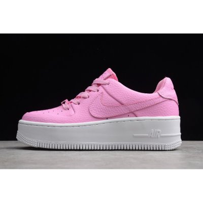 Nike Bayan Air Force 1 Sage Low Psychic Zeytin Yeşili / Pembe Kaykay Ayakkabı Türkiye - I1OAC0WT